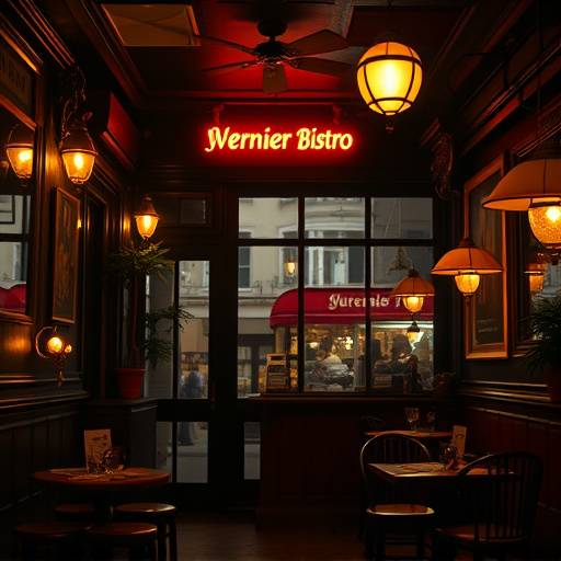 Image du court métrage 'Le Dernier Bistro' montrant une scène à l'intérieur d'un bistro parisien traditionnel